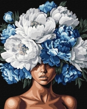 Malowanie po numerach - Rozkwitająca myśl 40x50cm