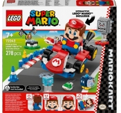 Lego, Super Mario - Mario Kart™ — Interaktywna figurka LEGO® Mario™ i Standard Kart, 278 el. (72043)
