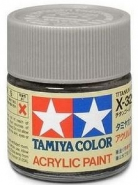TAMIYA Farba Acrylic Mini X32 Titan Sil (81532)
