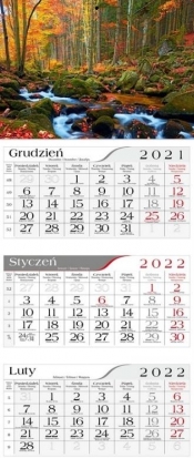 Kalendarz 2022 Trójdzielny Potok CRUX