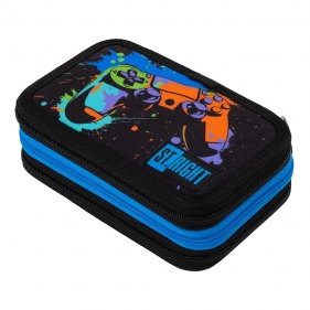 Piórnik potrójny z wyposażeniem St.Right PC-05 - Game Controller Splash