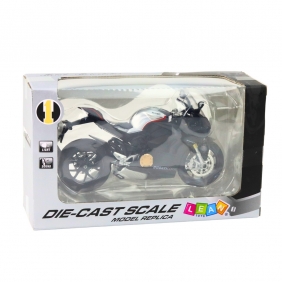 Motocykl metalowy ze światłem i dźwiękiem 1:12