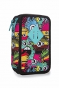 CoolPack - Jumper 3 - Piórnik potrójny z wyposażeniem - Wiggly eyes pink (B67047)
