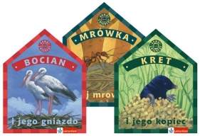 Domki zwierząt Bocian Mrówka Kret Pakiet - Preibisz-Wala Kinga