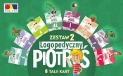 Logopedyczny Piotruś/Memory - Zestaw II, 8 talii kart
