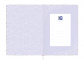 Notatnik Oxford Floral A5/80k kratka, 1 szt