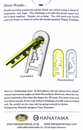 Łamigłówka Huzzle Cast Keyhole - poziom 4/6 (107345) - Vesa Timonen