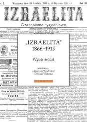 Izraelita 1866-1915 - Marcin Wodziński, Agnieszka Jagodzińska