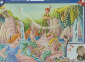 Puzzle dwustronne Piotruś Pan 108 elementów