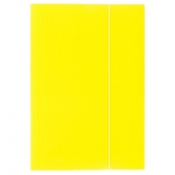 Teczka kartonowa na gumkę Bigo kolor: żółty 80 g 32 x 22 cm (0080)