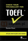 Check Your Vocabulary for TOEFL