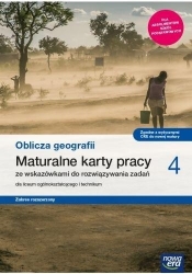 Oblicza geografii 4. Maturalne karty pracy. Zakres rozszerzony - Opracowanie zbiorowe