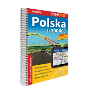 Polska atlas samochodowy 1:300 000 - Opracowanie zbiorowe