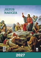 Kalendarz 2027 ścienny Jezus naucza - Adam Bujak