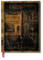 Notes Embellished Manuscripts Tesla, Sketch of a Turbine Ultra Lined