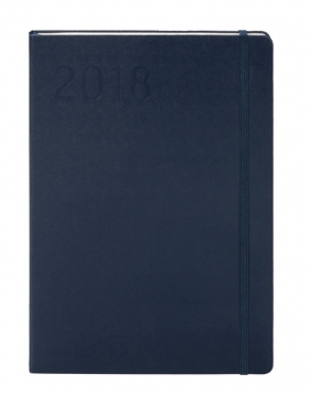 Kalendarz 2018 Minimalizm A5 Tns Granatowy