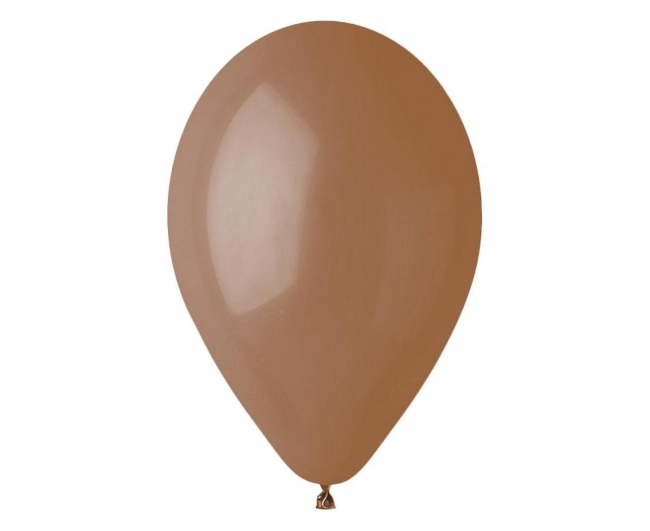 Balony pastel kawowe 100szt