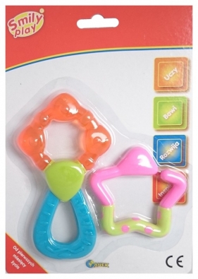 Gryzak z grzechotką gwiazdki (606285)