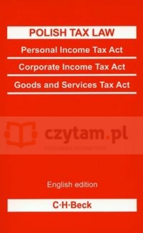 Polish tax law wersja angielska