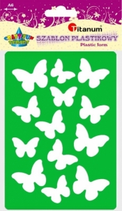 Szablon A6 plastikowy 22933 motyle