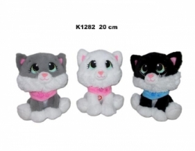 Kot z głosem 20cm MIX