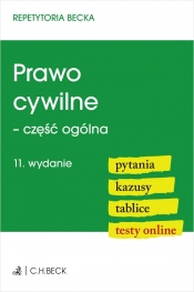 Prawo cywilne - część ogólna. Pytania. Kazusy. Tablice. Testy online - Opracowanie zbiorowe