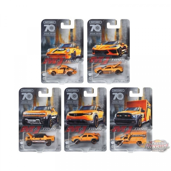 Matchbox Specjalna edycja 70-lecie karton 10 sztuk (HMV12/karton 10 sztuk)