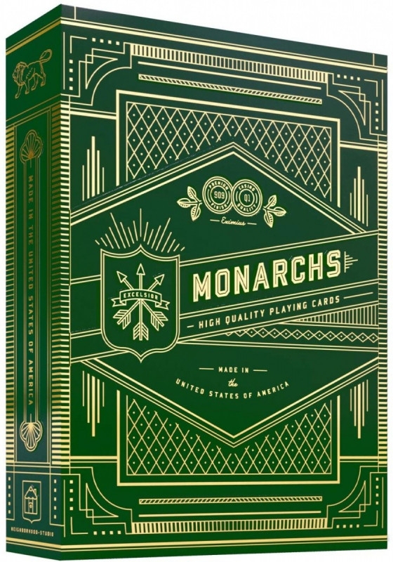 Karty Monarchs Green (00007)