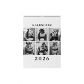 Kalendarz 2026 Zwierzęta na siedząco - Opracowanie zbiorowe