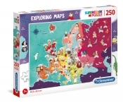 Puzzle SuperColor 250: Great People in Europe (29061)