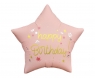 Balon foliowy Gwiazda Happy Birthday 44cm