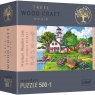 Trefl, Puzzle drewniane 500+1: Letnia przystań (20161)