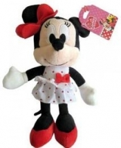 Maskotka Minnie, w białej sukience 20 cm