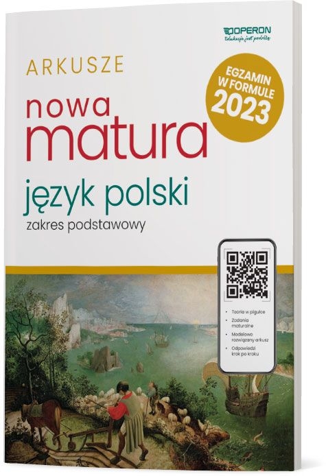 Arkusze maturalne. Nowa matura 2023. Język polski. Zakres podstawowy
