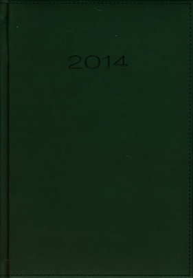 Kalendarz 2014 A5 21D Zielony dzienny - <br />