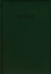 Kalendarz 2014 A5 21D Zielony dzienny - <br />