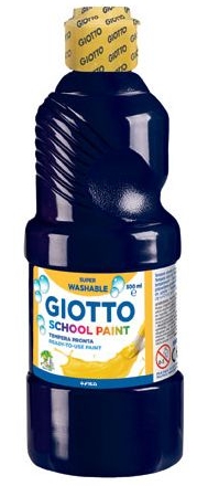 Farba Giotto School Paint Black 500 ml