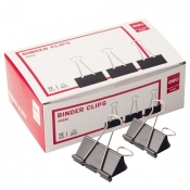 Klips do akt 51mm - Czarne, 12 szt.