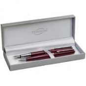 Pióro + długopis Titanum 10fb1-dc różowe