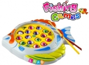 Wesoła gra łowienie rybek Fishing Games z muzyką! - <br />