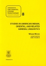 Linguistic and oriental studies from Poznań 8 Studies in American Indian oriental and related general linguistics