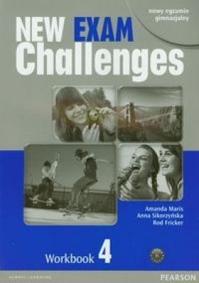 New Exam Challenges 4 Workbook z płytą CD - Maris Amanda, Sikorzyńska Anna, Fricker Rod