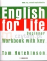 English for Life Beginner WB +key Tom Hutchinson