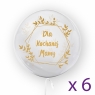 Tuban, balon 45 cm - Dla kochanej mamy (6 sztuk) (TU 3761)