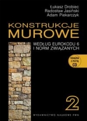 Konstrukcje murowe według Eurokodu 6 i norm związanych Tom 2 + CD - Adam Piekarczyk, Radosław Jasiński, Łukasz Drobiec