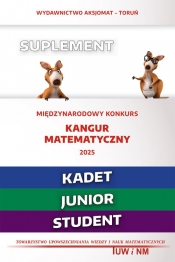 Matematyka z wesołym kangurem - Suplement 2025 (Kadet/Junior/Student)