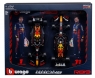 Bburago Model 1:24 Red Bull RB19 Verstappen Perez zestaw bolidów F1 18-28061