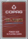  Karty do gry Copag 100% plastic 4 corner jumbo index