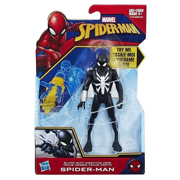 Spider-Man Szybki atak Black Suit (E0808/E1105)