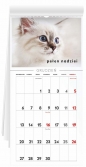 Kalendarz motywacyjny 2023 - zwierzaki (22 x 46 cm)